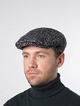 Кепка STETSON арт. 6210805 KENT WOOL (синий / бежевый)